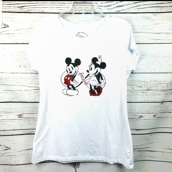 Disney Tops - Disney Mickey Minnie Tee Shirt Womens Size XXL